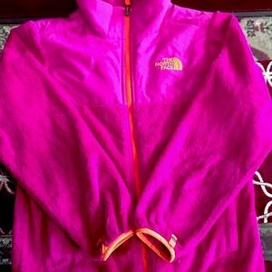 The north face  hot pink jacket - size large